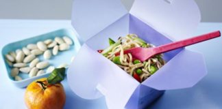 Seedy Sesame Noodles With Peas And Broad Beans