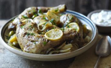 Slow Cooker Chicken With Lemon And Olives