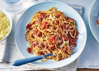 Spaghetti Bolognese With Hidden Veggies
