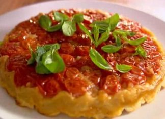 Tomato And Basil Tarte Tatin