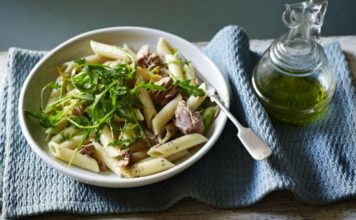 Tuna, Rocket And Lemon Pasta Tuna